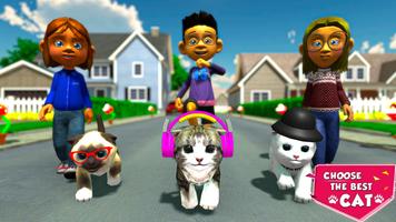 Virtual Cat Simulator: Cute Cat Kitty Game Screenshot 1
