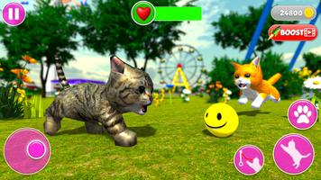 Virtual Cat Simulator: Cute Cat Kitty Game capture d'écran 3