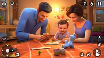 Family Simulator: Mom Games 3D الملصق