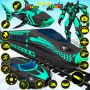 Shark Robot Car Transform Game APK