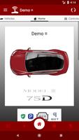 Dashboard for Tesla plakat