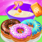 Sweet Donut Maker Bake Games icône