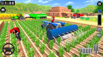 Farming Tractor Sim Game 2023 screenshot 2