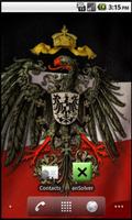 3D German Imperial Flag Affiche