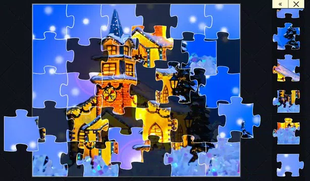 Screenshot 1 for Jigsaw Puzzles Christmas Games