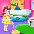 Princess House Cleanup Games icône