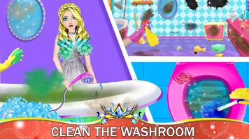 Princess House Cleanup Games capture d'écran 2