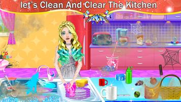 Princess House Cleanup Games capture d'écran 3