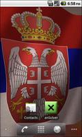 3D Serbian Flag capture d'écran 1