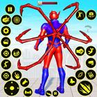 Spider Rope Hero Man Games icône