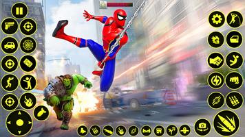 Spider Rope Hero Man Games تصوير الشاشة 2