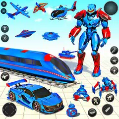 Train Robot Transform Car Game APK Herunterladen