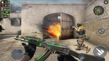 Gun Games FPS Commando 3D Game capture d'écran 3
