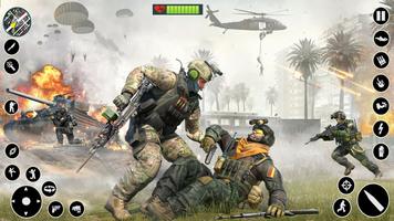 Gun Games FPS Commando 3D Game capture d'écran 1