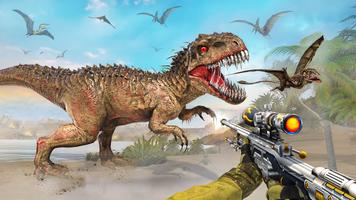 1 Schermata Wild Dino Hunting Gun Games 3d