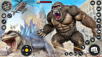 Saccage de dinosaures godzilla capture d'écran 2