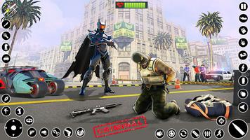 Bat Superhero Man Hero Games capture d'écran 1