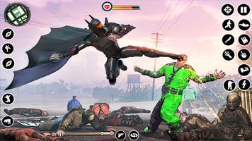 Bat Superhero Man Hero Games Ekran Görüntüsü 2