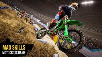 Motocross Dirt Bike Mad Racing Affiche
