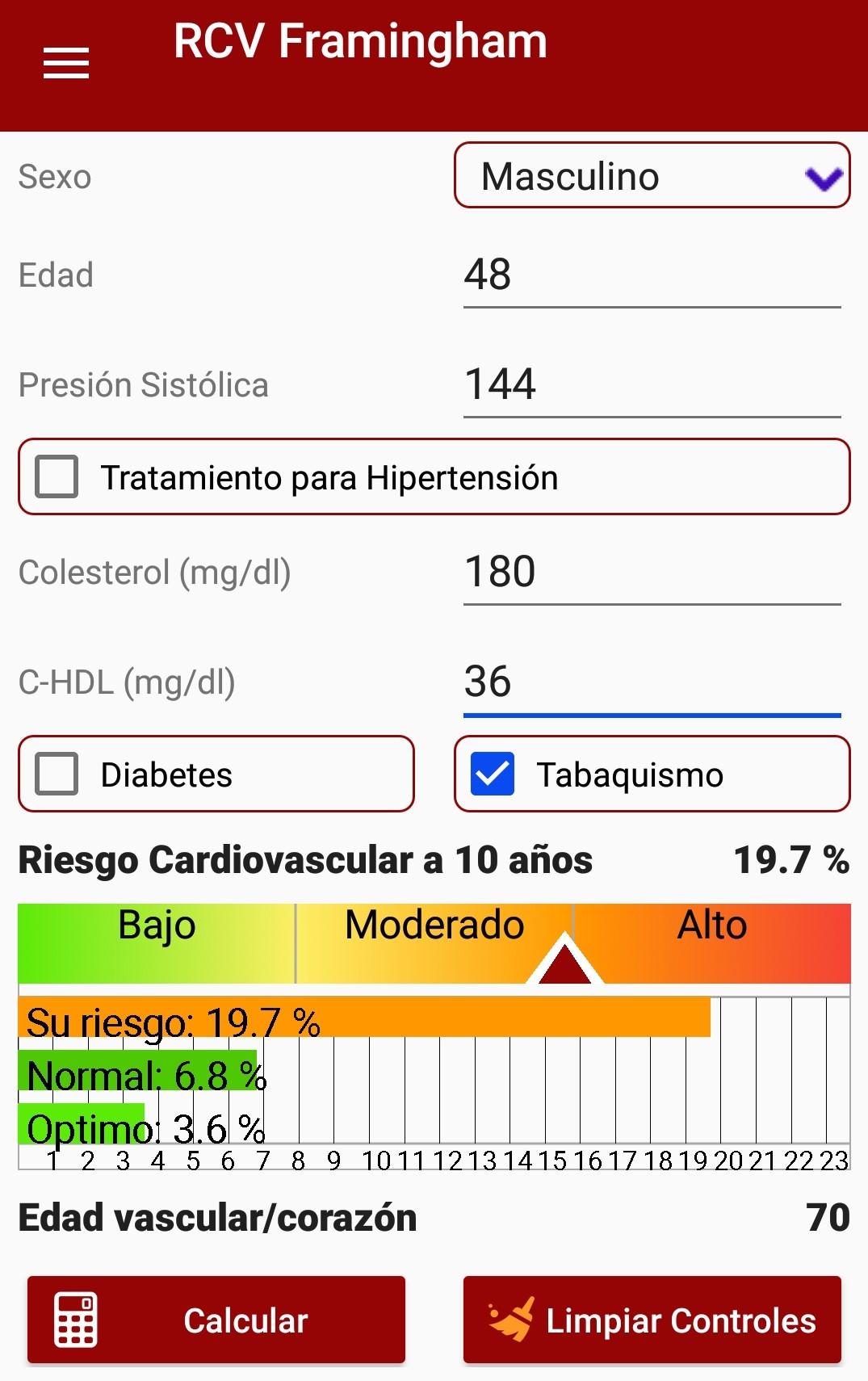 Calculadora de Riesgo Cardiova APK voor Android Download