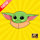 HD Baby Yoda Wallpaper & Mandalorian Wallpaper APK