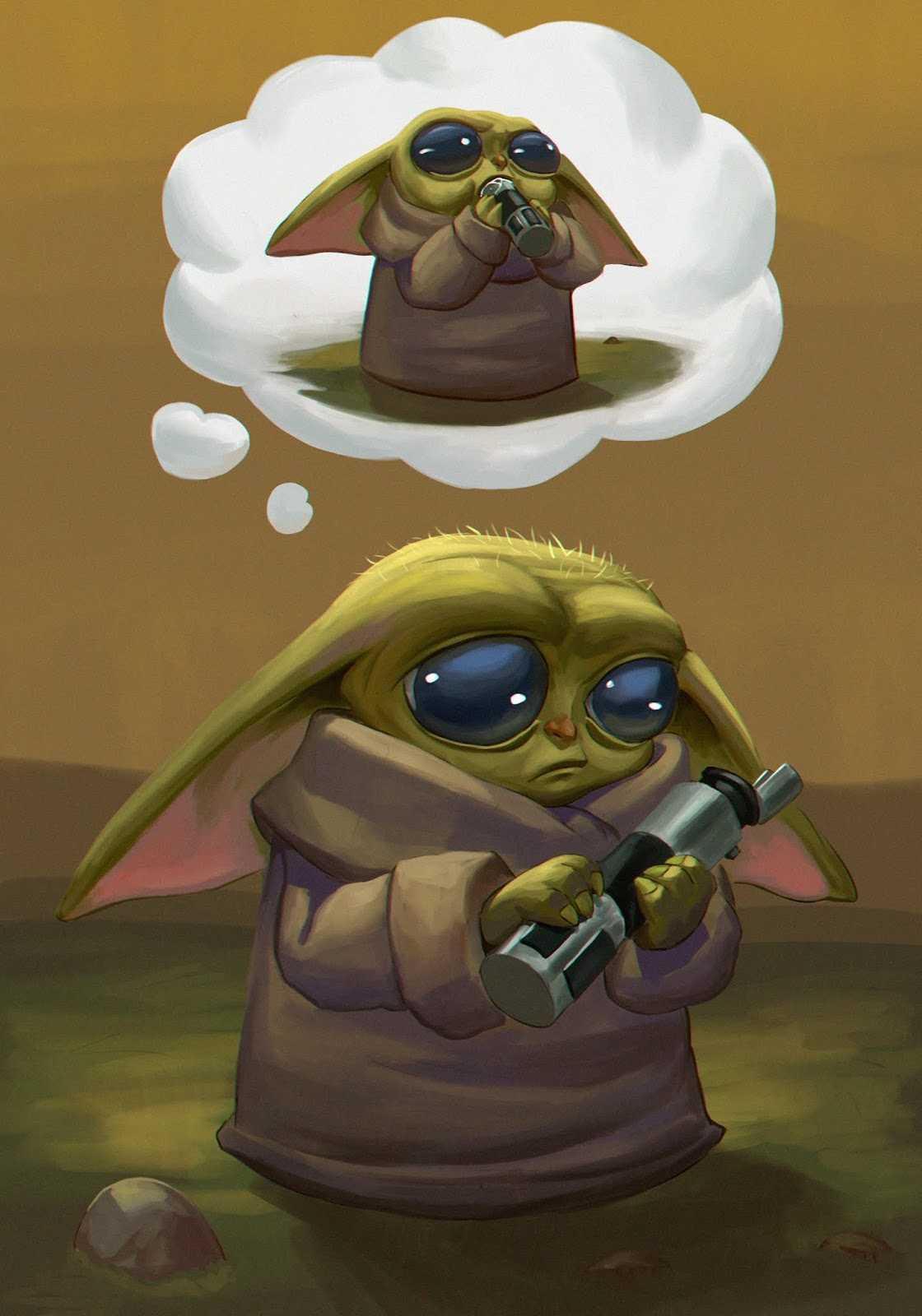 Hd Baby Yoda Wallpaper Mandalorian Wallpaper Dlya Android Skachat Apk