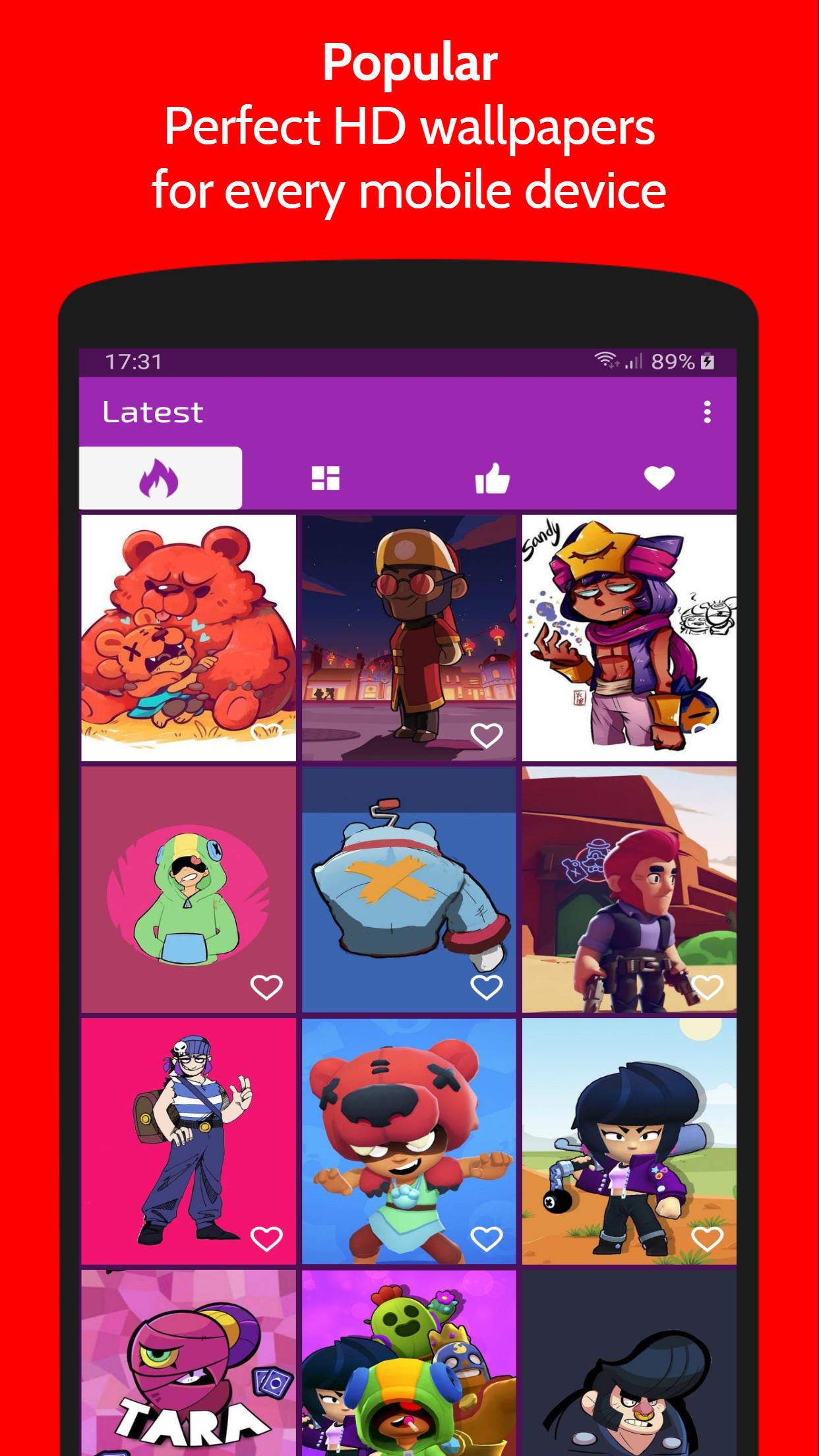 Bs Wallpaper For Brawl For Android Apk Download - brawl stars apk com sandy