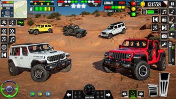 SUV 4x4 Jeep Offroad Driving screenshot 3