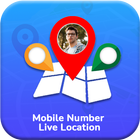 Mobile Number Live Location आइकन