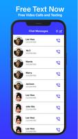 Free Text Now - Free Video Calls and Texting capture d'écran 1