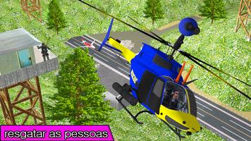 Novo Resgate helicóptero Sim imagem de tela 1