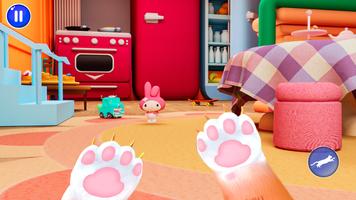 Virtual Pet Cat Life Sim Games captura de pantalla 3