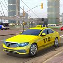Stadtauto fahren Taxi Spiele APK