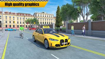 Stadtauto fahren Taxi Spiele Screenshot 3