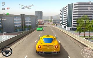 City Car Driving Taxi Games screenshot 1