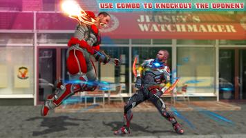 برنامه‌نما Superhero Ninja Fight Karate عکس از صفحه