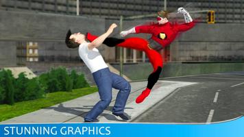 برنامه‌نما Superhero Ninja Fight Karate عکس از صفحه