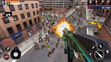 Zombie Hunter Sniper Shooting imagem de tela 2