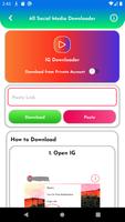 All Social Media Video Downloader اسکرین شاٹ 3