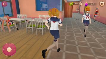 Simulateur d'école fille anime capture d'écran 2