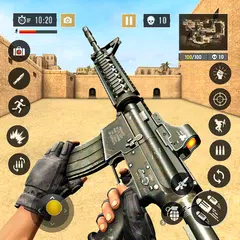 FPS 突擊隊遊戲 - 離線射擊遊戲、槍械遊戲 APK 下載