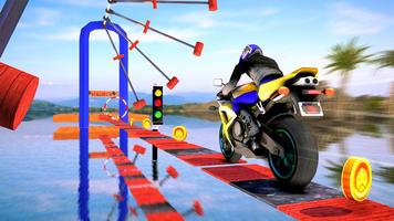 courses Moto bicyclette cascade capture d'écran 2