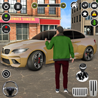 Simulador de direção de carros ícone