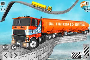 Oil Tanker Truck Stunts Games اسکرین شاٹ 1