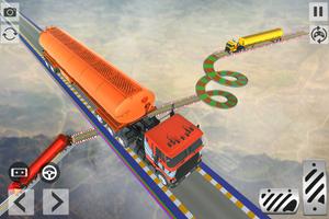 Oil Tanker Truck Stunts Games capture d'écran 2