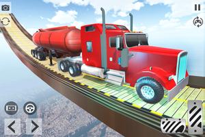 Oil Tanker Truck Stunts Games capture d'écran 3