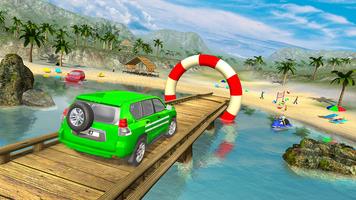 Wassersurfer Prado Jeep-Spiele Screenshot 2