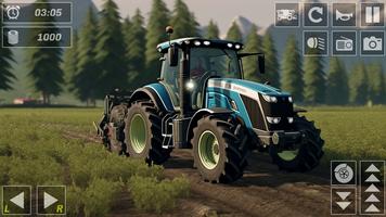 jeux de tracteurs agricoles Affiche