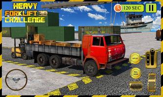 3D Forklift Challenge 2015 capture d'écran 1