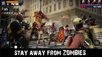 Zombie Hunter 3D: Jogo de tiro offline FPS 2021 Cartaz